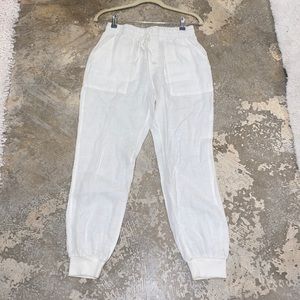 Magaschoni white tie pants. Size small and no flaws.